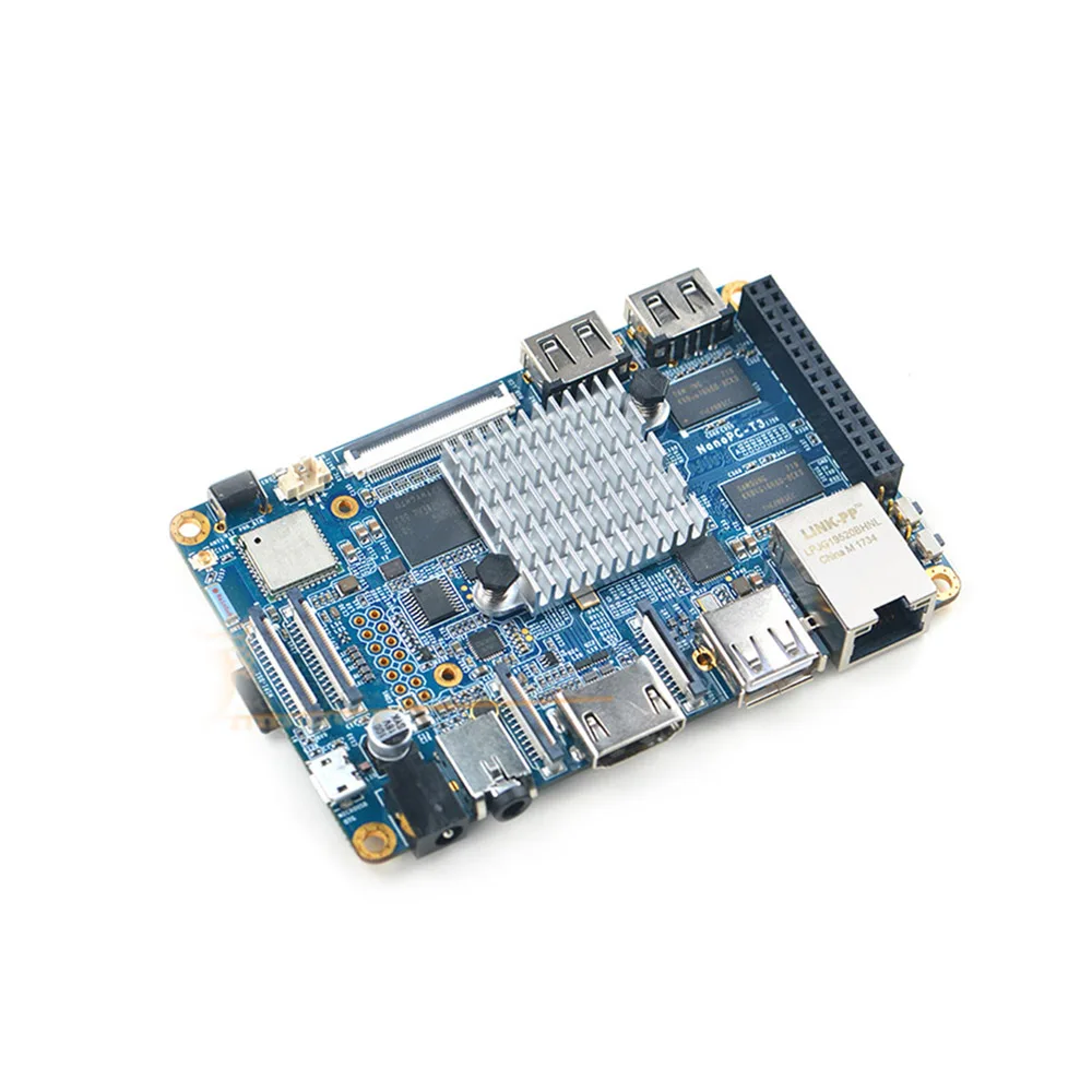 NanoPC T3 плюс развития демо доска S5P6818 Cortex A53 1 4 ГГц + 2 Гб DDR3 16 памяти на носителе eMMC