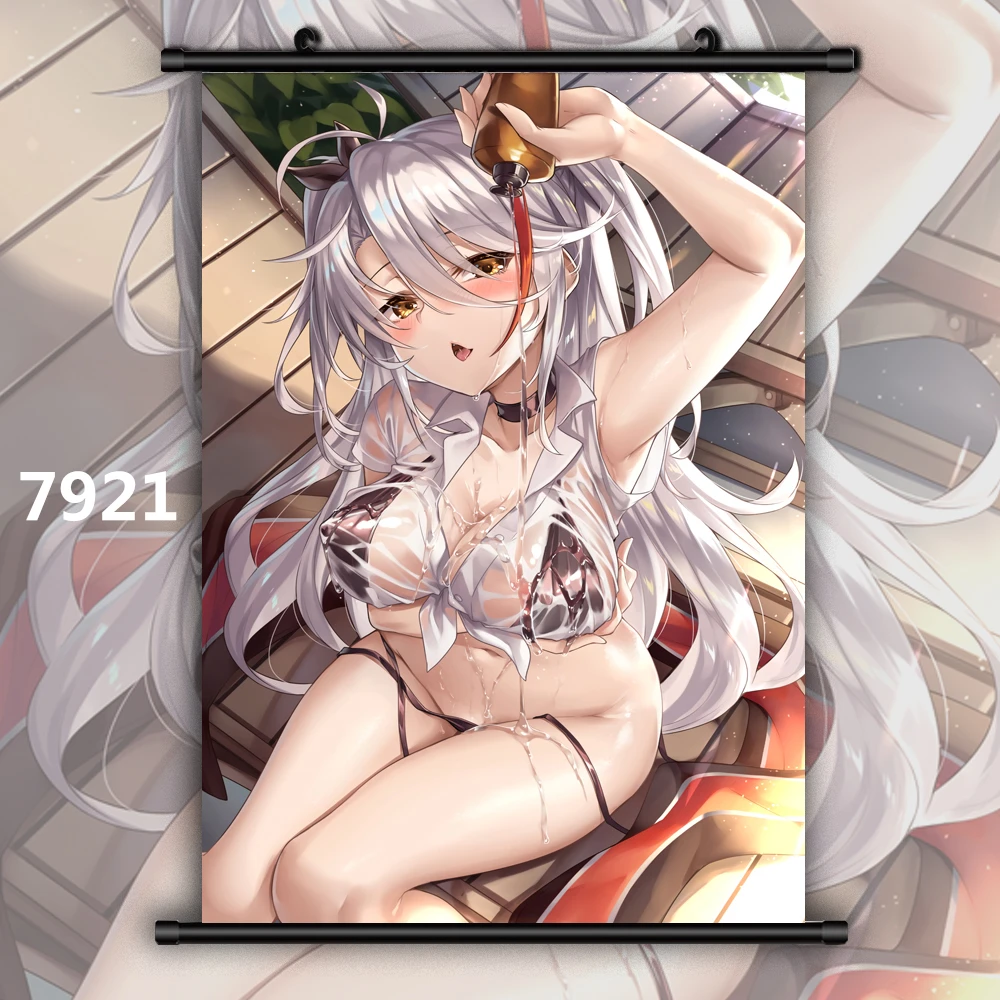 7921 Azur LAN Prinz Eugen Аниме Манга плакат в рулоне - Color: 7921