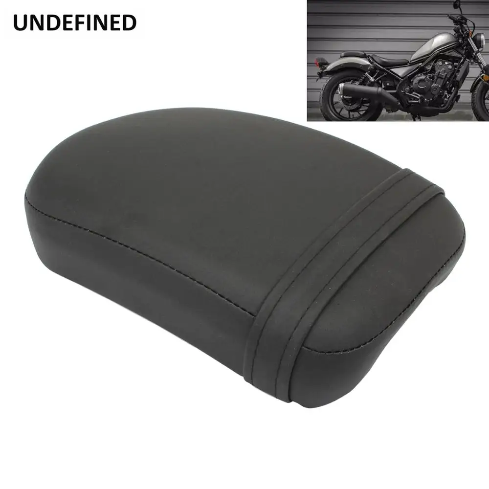 Черная подушка заднего пассажирского сиденья на заднем сиденье для Honda Rebel 2017 2018