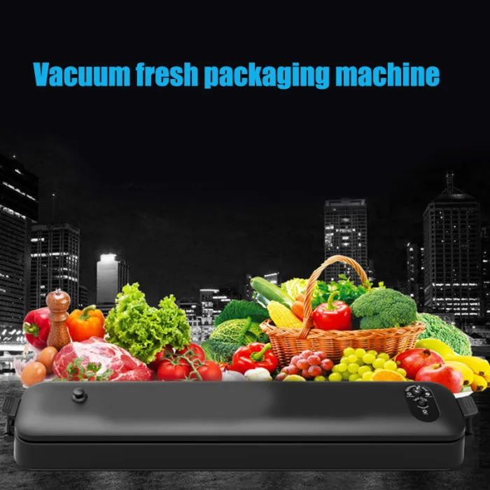 Vacuum Sealer Machine Automatic Food Sealer Machine with 15 Sealing Bags for Food Preservation FP8