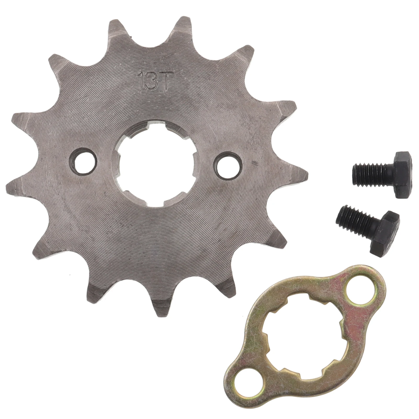Front Engine 530# 20mm 10T 11T 12T 13T 14T 15T Teeth Chain Sprocket With Retainer Plate Locker for Motorcycle Dirt Bike ATV engine sprocket