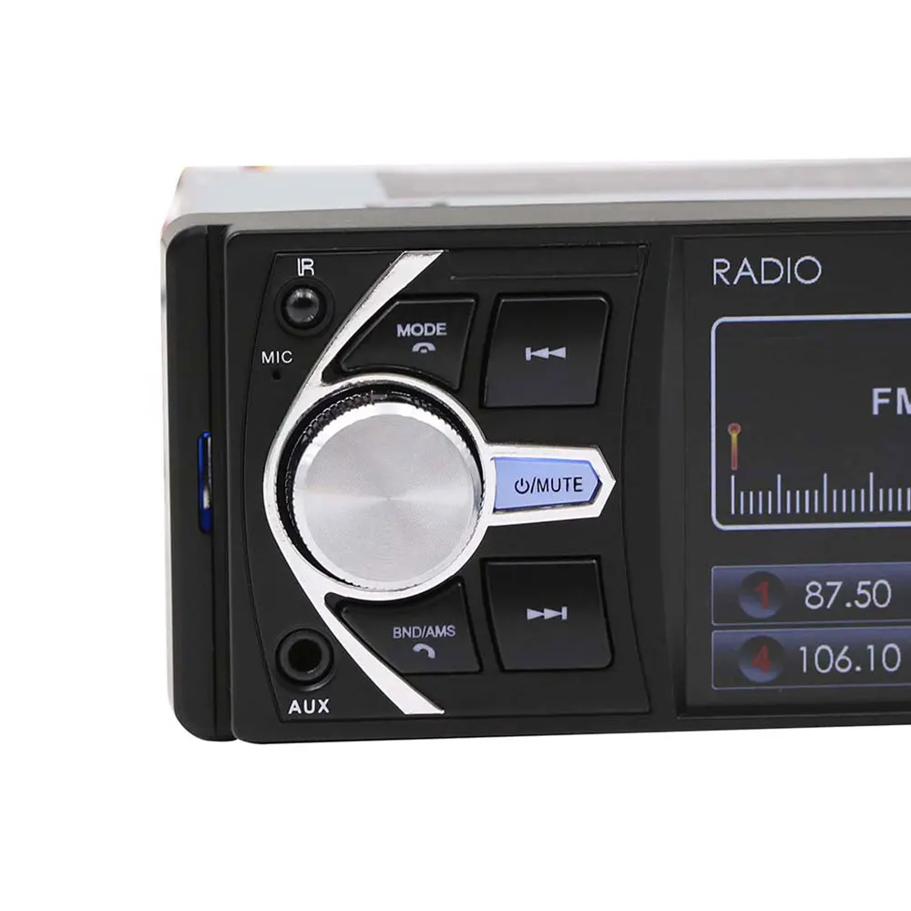 Автомобильный MP5 USB AUX 4,1 дюймов Bluetooth DC12V автомобильный MP5 плеер fm-радио мультимедийный плеер Поддержка sd-карты