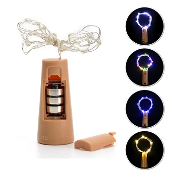 

USB Four Colors Light BZ1072 Copper Wires Bottle LED String Lights Lamp Home Wedding Valentine Festival Decor