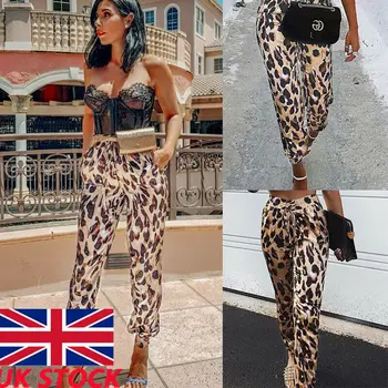 

Women Skinny Pants High Waist Slim Stretch Sports Harem Trousers Leggings Jeggings Plus Size Casual Loose Cotton Sweatpants