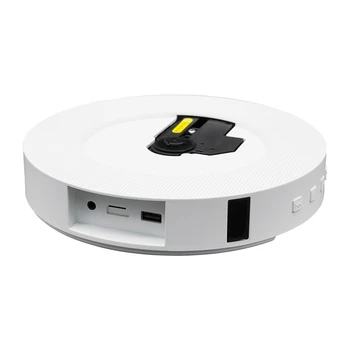 

Portable Wall Mountable CD Player with Bluetooth Home Audio Boombox with Remote Control FM Radio Built-In HiFi Speakers with MP3