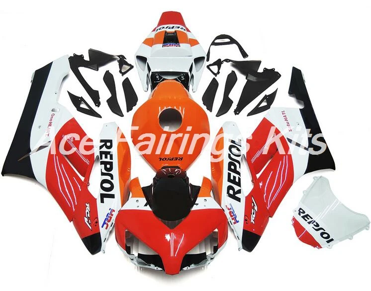 

4gifts Top (Injection mold) New ABS Full Fairing Kit 100% Fit For Honda CBR1000RR cbr1000 04 05 2004 2005 Fairings set repsol