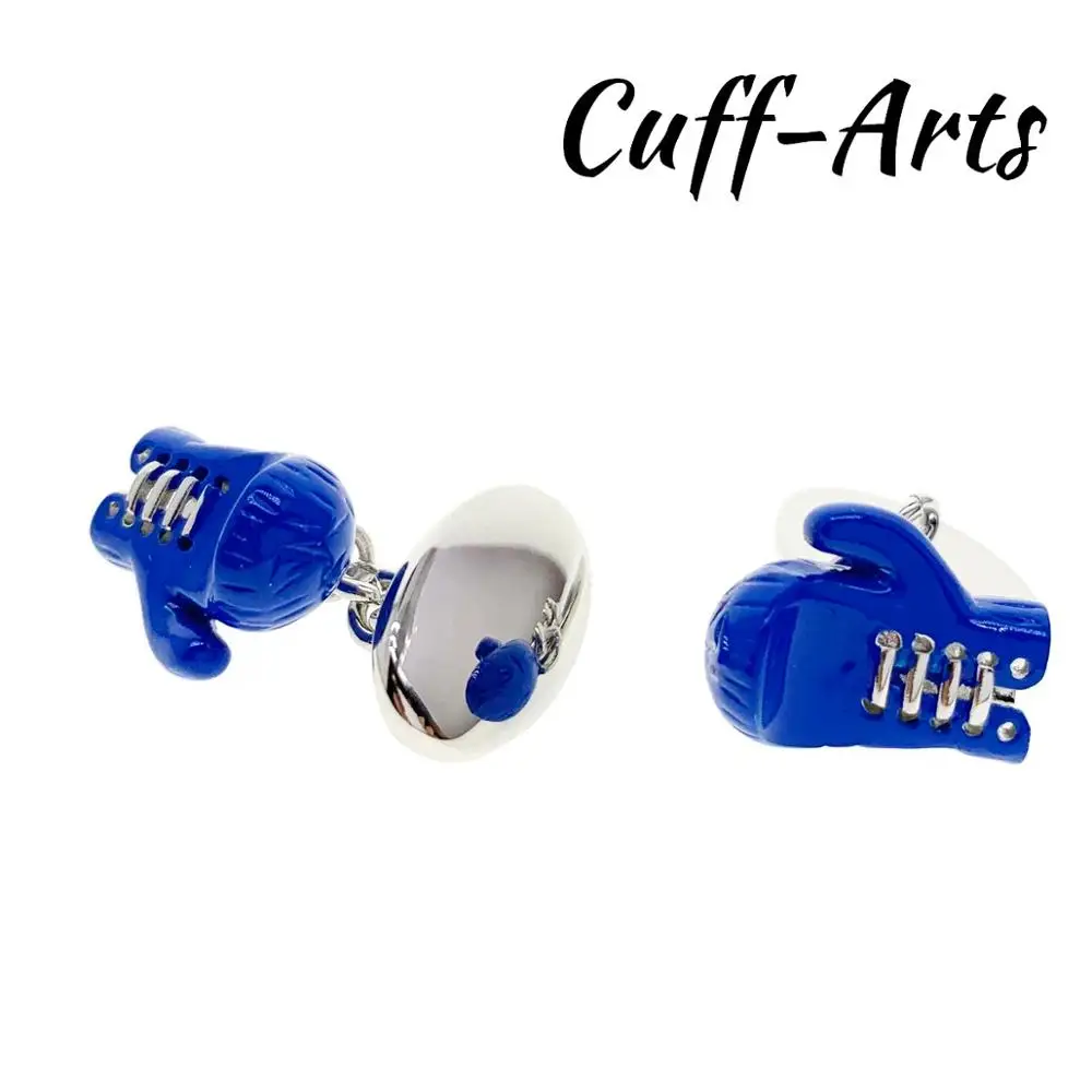 

Cufflinks for Men Blue Boxing Gloves Cufflinks Gifts for Men Gemelos Gemelli Spinki by Cuffarts C10446
