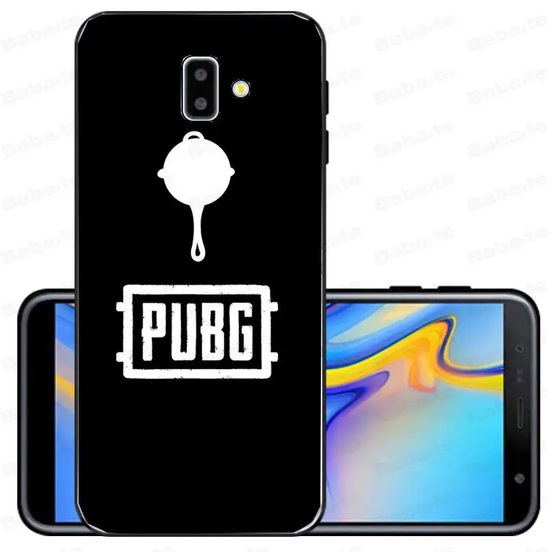 Чехол для galaxy j6 plus PUBG Coque Shell для телефона samsung galaxy j6 plus A6 A8 A9 A10 A30 A50 мобильный чехол