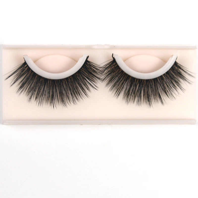 

15mm 3D self-adhesive false eyelash professionals soft eyelash extension 2 pairs 3D SA07