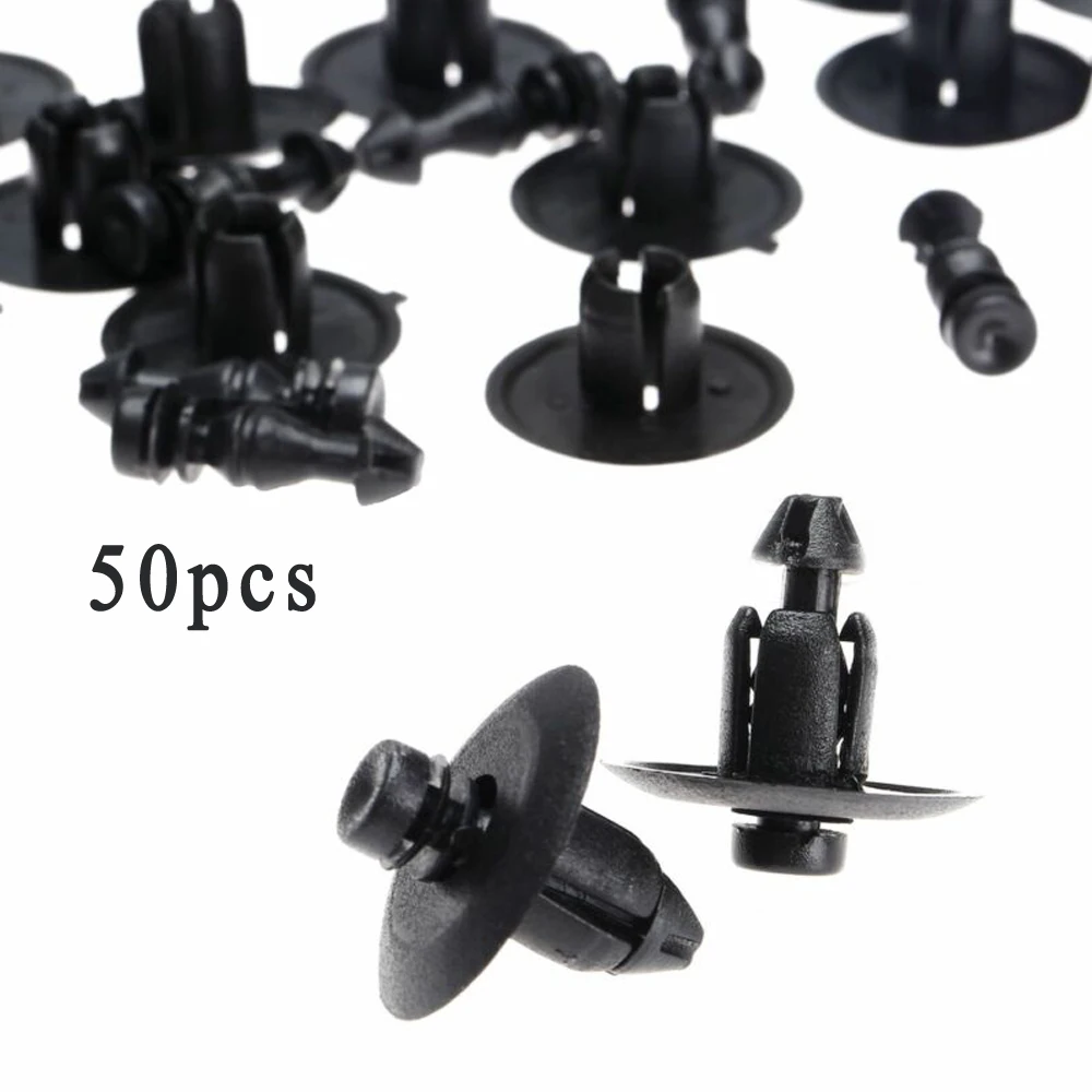 50 шт./компл. Черный Автомобильный держатель с кнопкой высокого качества для Chrysler