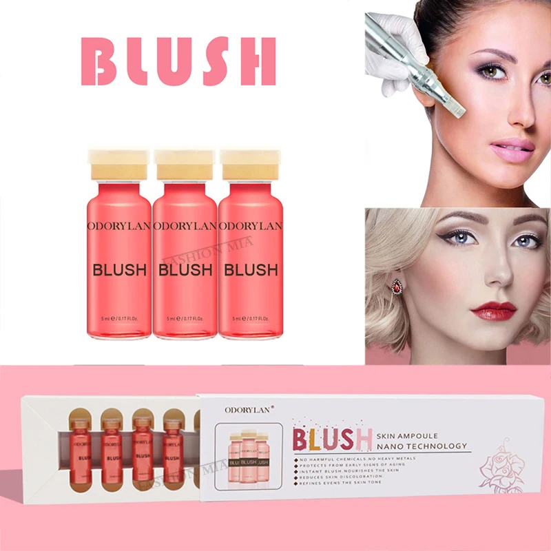 New Korean Bb Blush Glow 5ml Semi Permanent Bb Cream Ampoule Serum  Mesotherapy Natural Nude Concealer For Skin Care Brightening - Concealer &  Base - AliExpress