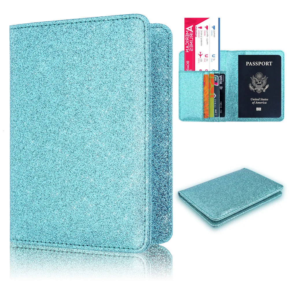 Maison Fabre card holder PU Cover on the passport Bright Surface Antimagnetic Certificate Card Bag Passport Package G0909#35