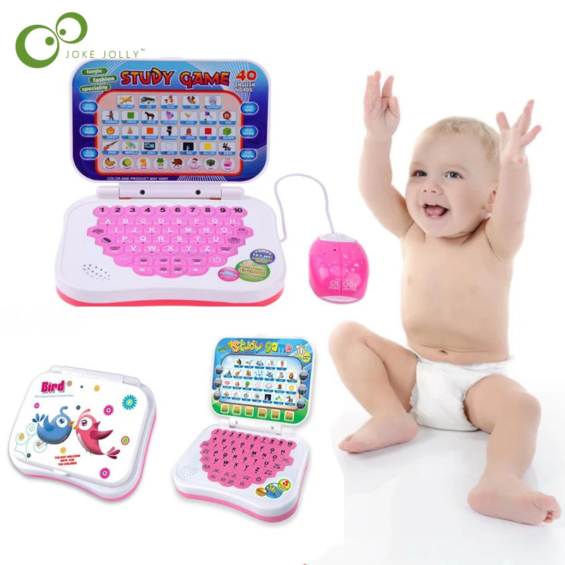 

New baby Children Learning Machine with Mouse Computer Pre School Learning Study Education Machine Tablet Toy Gift ZXH