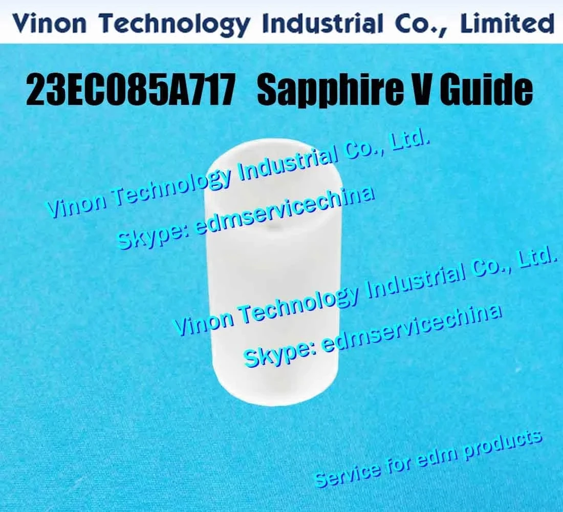 

23EC085A717 edm Sapphire V-Guide Lower head-under the enerziging plate OD=5.0mm 23EC.085A.717 Makinio edm wear parts