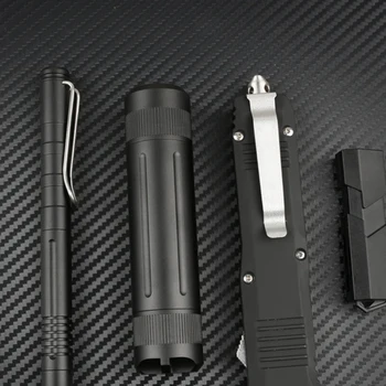 

CNC Aluminum Alloy Pill Tank Black Waterproof Seal Bottle Camping Survival Capsule Container EDC Outdoor Tool 2020 The New Hot
