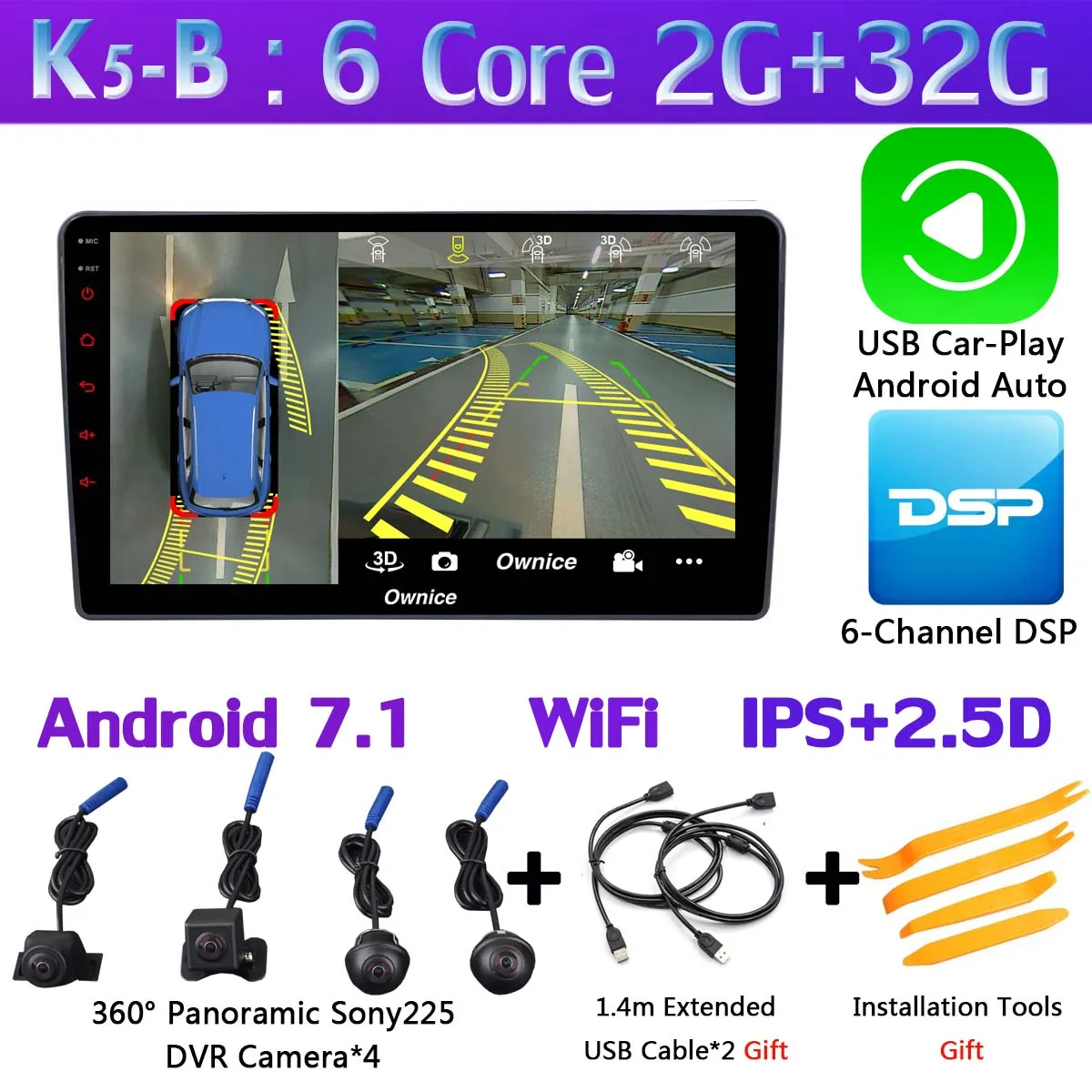 " 360 ° панорамный Android автомобильный DVD gps Навигатор Радио для Nissan Teana 2004 2005 2006 2007 мультимедиа CarPlay DSP ADAS 4G LTE - Цвет: K5-B-CarPlay