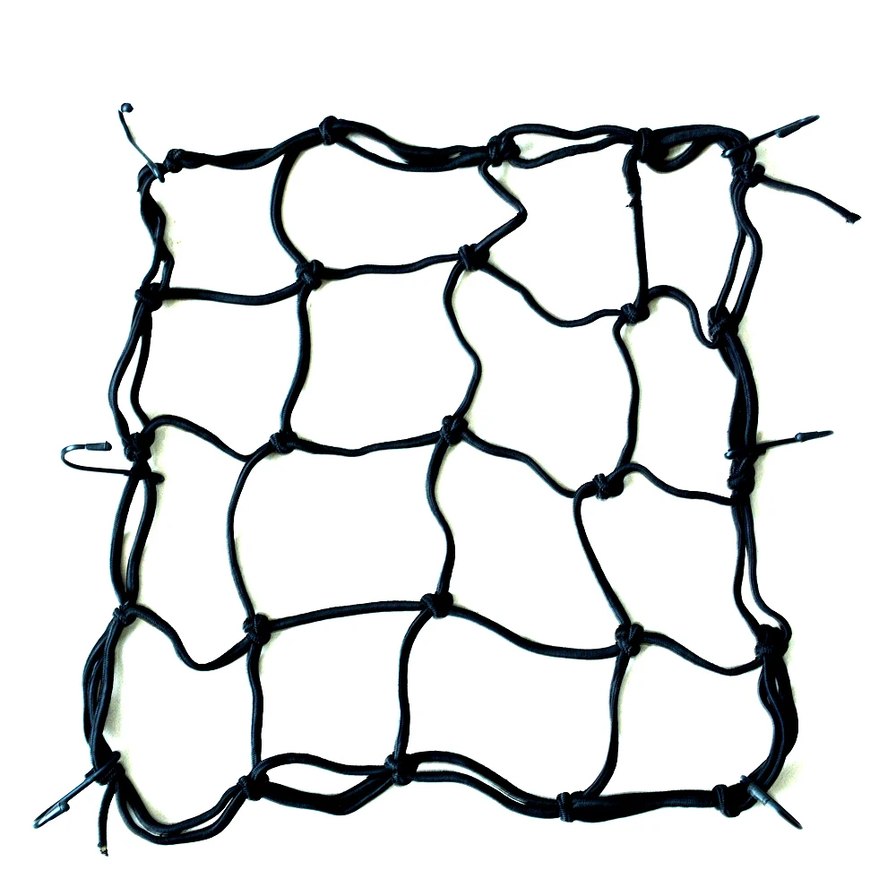 Motorcycle Cargo Net Motorcycle Bungee Net Motorcycle Luggage Net 30x30cm cargo net motorcycle helmet mesh storage motorcycle helmet bungee baggage compression storage cargo finishing net