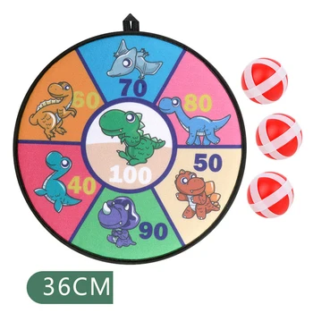 

Children's Toy Safety Sticky Ball Party Game Cloth Kid's Dart Board Toy Indoor Outdoor Parent-child Gift Activity Game Toy