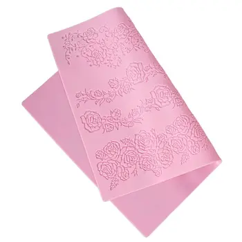 

Rose Lace Silicone Mat Mold Chocolate Cake Fondant Mould DIY Crafts Decor Tool 449C