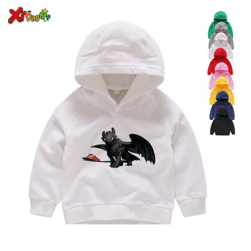 Selling Hoodies How To Train Your Dragon 2T-8T Kids Hoodies Sweatshirts Sports Wear Casual Clothes Children Unisex