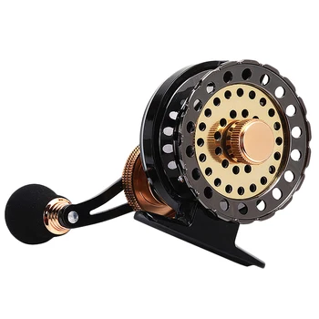 

Aluminum Alloy Spool 6+1BB Raft Reel Ice Fishing Reel Rafting Fly Fishing Reel
