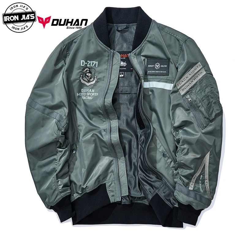 

Motorcycle Jackets Men Riding Motocross Riding Jacket Windproof Coldproof Motorbike Protection Bomber jacket chaqueta moto