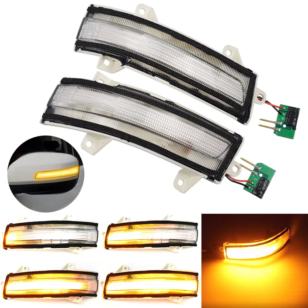 

Flowing Mirror Indicator Blinker Dynamic LED Turn Signal Light For Civic 9th 2011-2015 Jade FR1 Crider GJ5 GJ7 City GM3
