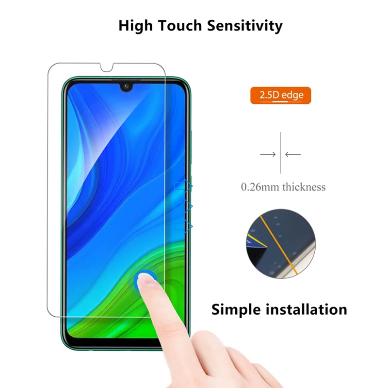 arm pouch for phone 3Pcs For Huawei P Smart 2020 S Plus Pro 2019 2018 Z Tempered Glass for P Smart Psmart 2020 S Light Screen Protector Safety Glass cellphone pouch
