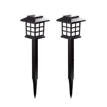 

2Pcs Led Solar Pathway Lights Waterproof Outdoor Landscape Lamps for Garden Path Yard Patio Driveway Walkway White