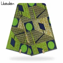 Пользовательская ссылка для специального заказа! Голландская восковая ткань хлопок аутентичная Этническая африканская восковая ткань с принтом батик 6 ярдов F911-11