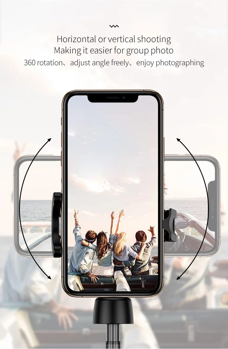 KYCXD Bluetooth телефон селфи палка подходит для apple/huawei/универсальная стойка вещания Мини Bluetooth пульт дистанционного управления