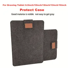 Étui de protection pour tablette d'écriture LCD, 8.5 pouces, 10 pouces, 12 pouces, 13 pouces, 16 pouces