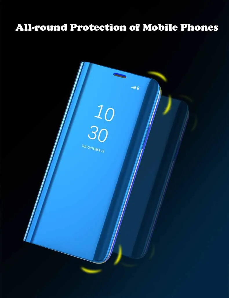 Чехол для Vivo V17 Neo, роскошный зеркальный флип-стенд, умный чехол для Vivo V17 Pro, чехол V17Pro VivoV17 Neo, чехол Fundas Shell
