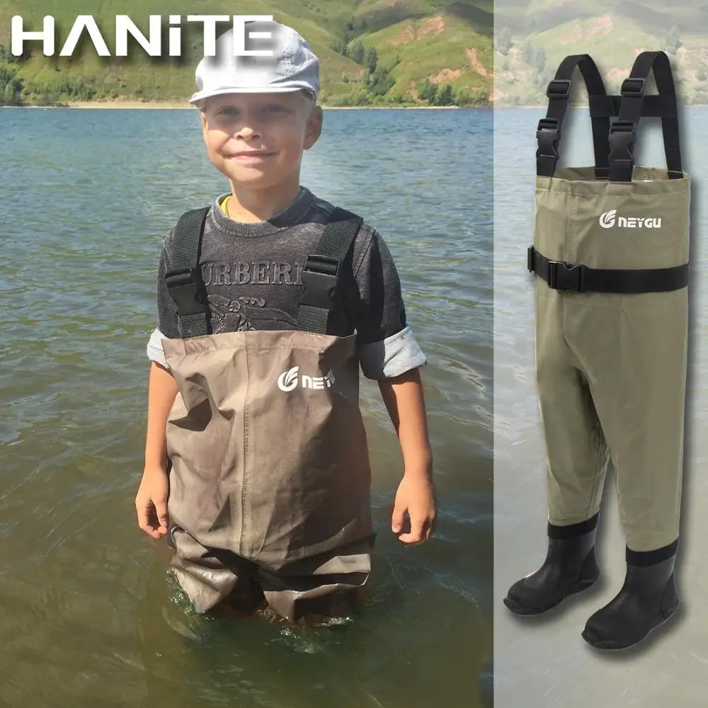 Детский нагрудный поводок HANITE для игр в воде и грязи водонепроницаемый дышащий с
