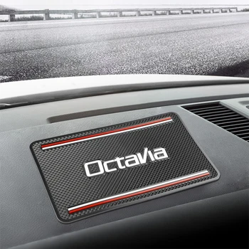 

1pcs Car Anti Slip Mat Phone Holder non slip Pad Non-Slip Mat for Skoda Octavia a5 a7 A9 2017 2018 Accessories Car Styling