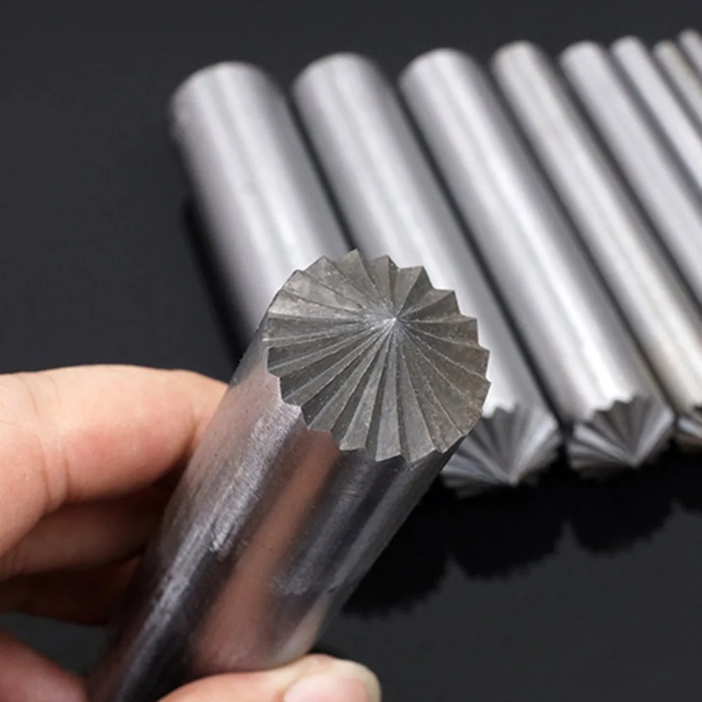 Flowering Puncher Screw Metal Eyelet Tool Installation Tool Leather Hole Eyelet Leather Craft DIY Punching Tool 3-15mm