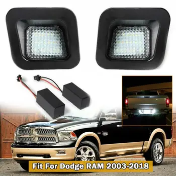 

EIDRAN License Plate Rear Bumper Lights LED Lamps For 2003-18 Dodge Ram 1500 2500 3500