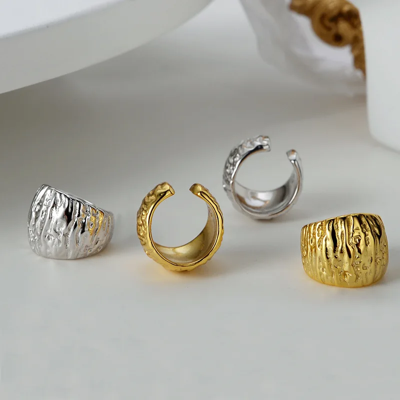 

10 мм, только 1 шт. (без проколов), для мужчин и женщин, подлинные раньше серебряные серьги-каффы с рисунком, мерцающие ювелирные изделия