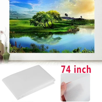 

New Design 74 inch & 4:3 Soft Projector Screen for Office & Electronic Outdoor Theater Projector Curtain & projector screen