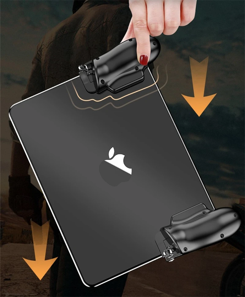 PUBG Mobie контроллер геймпад для Ipad планшет триггер огонь Кнопка Aim ключ мобильные игры Ручка L1R1 джойстик для шутеров