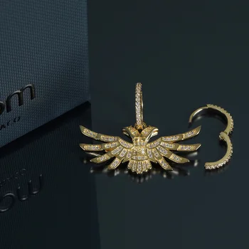 

2019 new arrival gold bat earrings brand original irregular cool earrings girl women gift birthday DUBAI