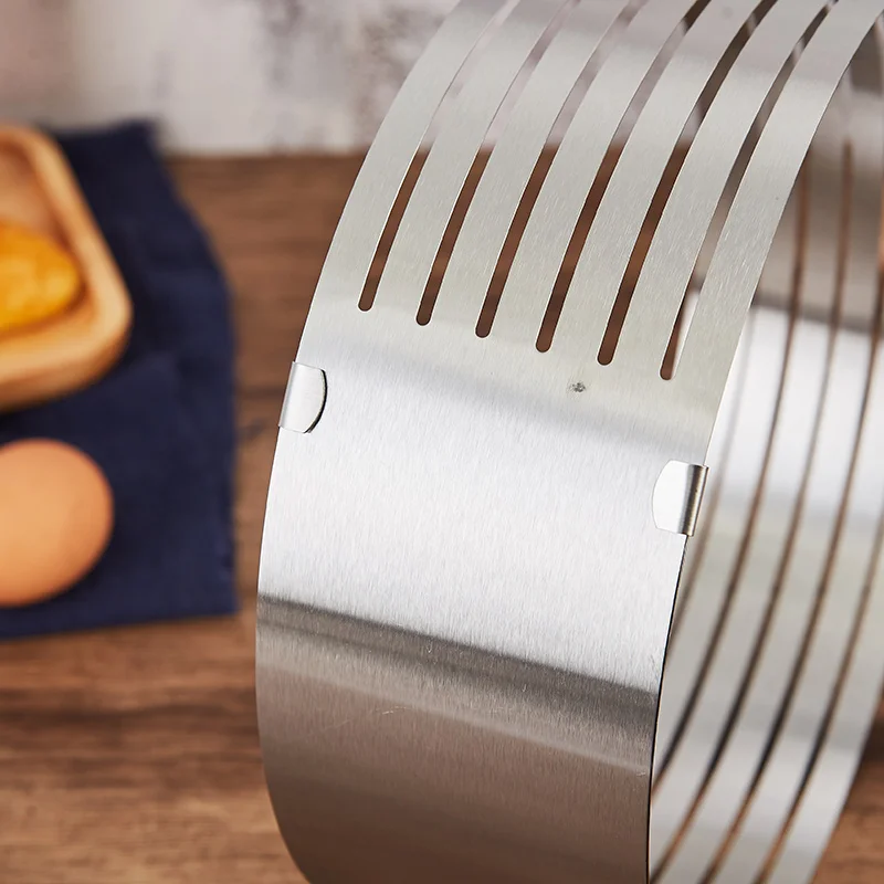 Набор для нарезки торта из нержавеющей стали с регулируемым слоем набор мусса