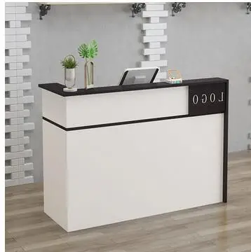 Modern cashier counter, small counter, clothing store, beauty salon, hairdressing salon, bar table, reception desk