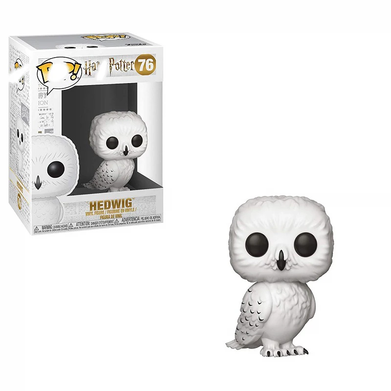 Funko POP Harri Potter с хедвигом стонет Миртл Драко Малфой Гермиона Грейнджер экшн-игрушка Фигурки Коллекция модель игрушки подарки