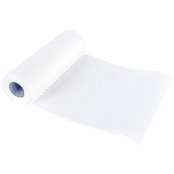 

3 Roll Kitchen Disposable Towels Cloth-Like Cleaning Towel Multi-Uses Non Woven Dish Cloths Washable Reusable