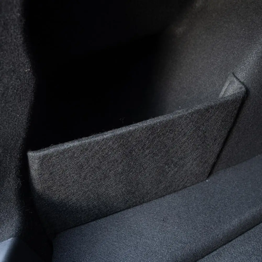 Rear Car Trunk Organizer Side Divider Accessories for Tesla Model 3-Back Tail Boot Baffle Modified Upgrade Parts
