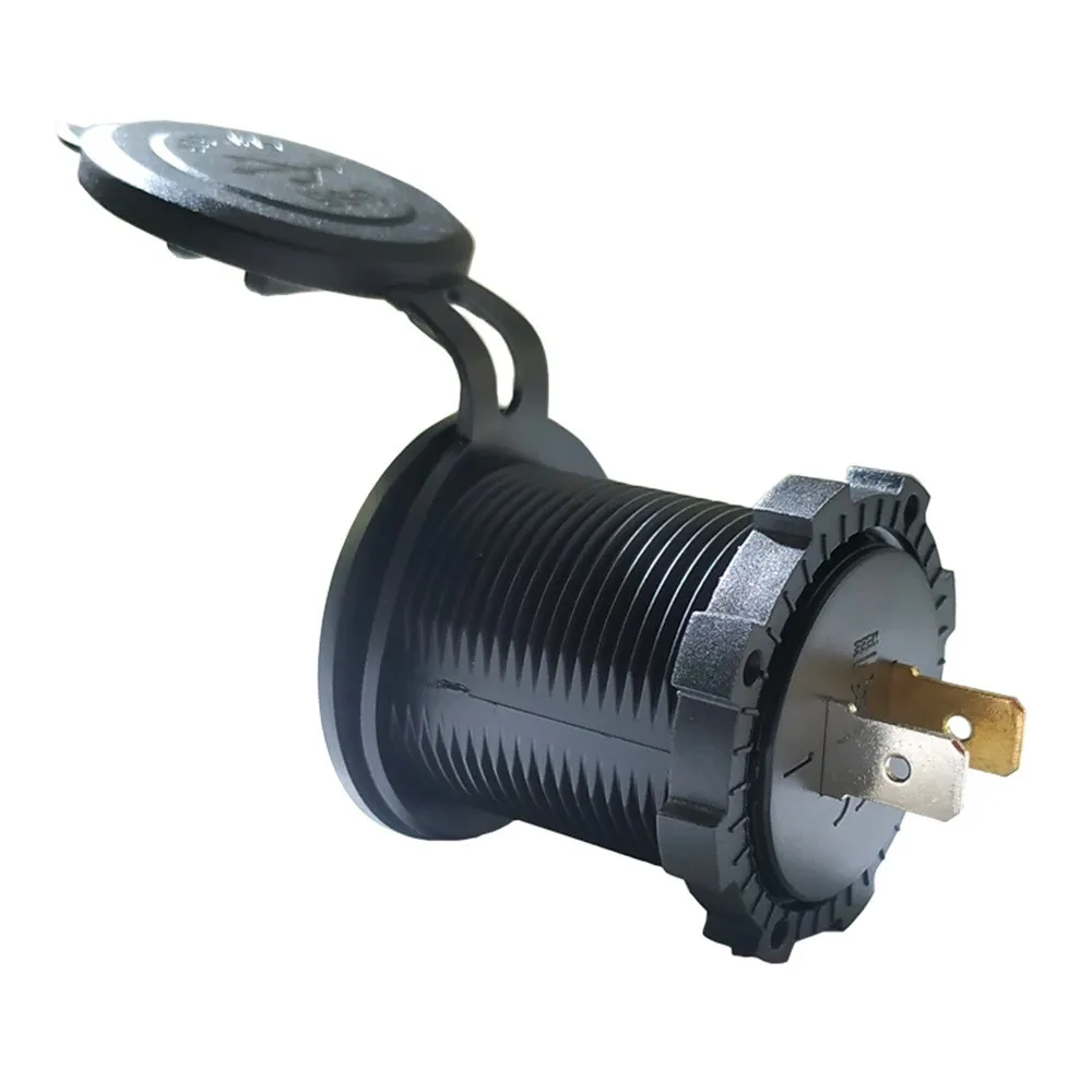 2020 Новое ФЛУОРЕСЦЕНТНОЕ 4.2a двойное Usb Автомобильное зарядное устройство розетка