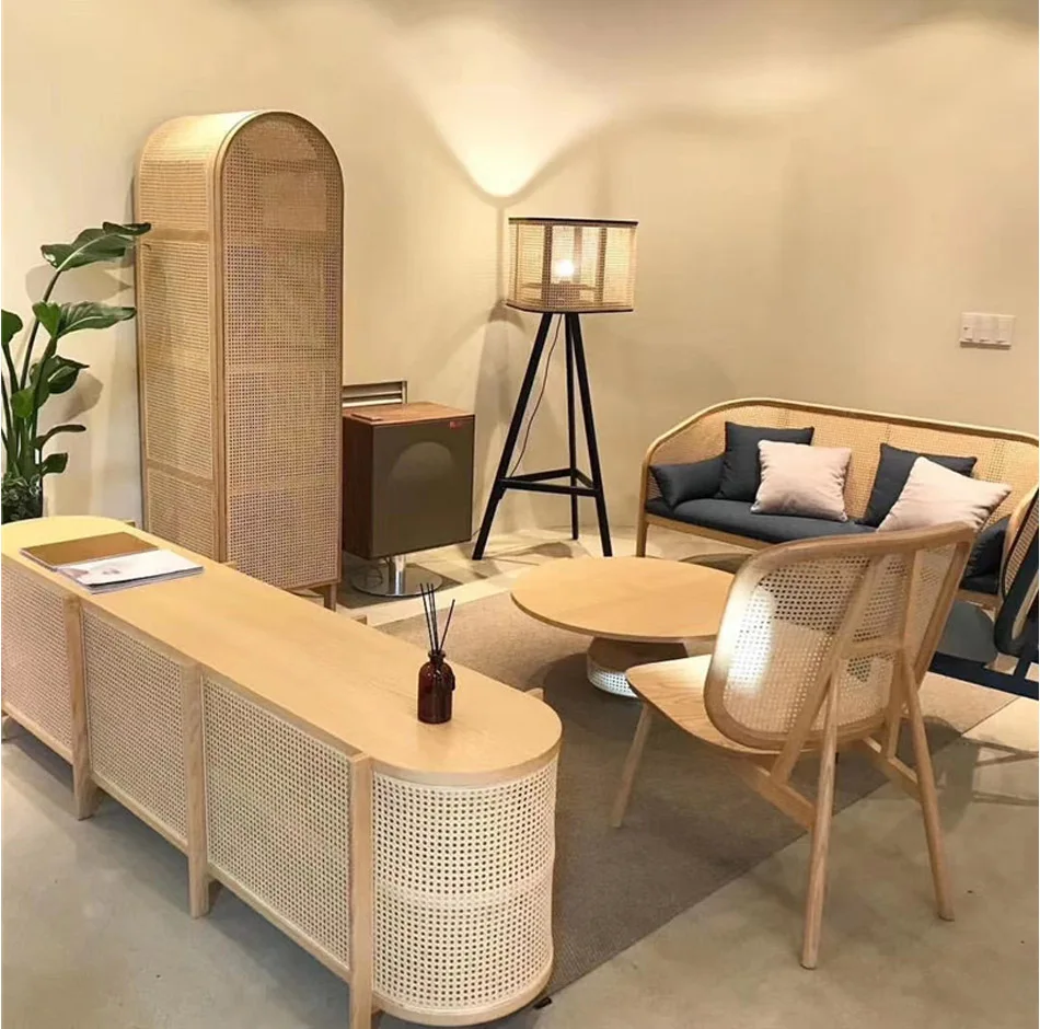 40 45 50 60CM 1metre Natural Rattan Octagonal Decoration Cane Webbing Real Indonesia Rattan Wall Decor Furniture Repair Material