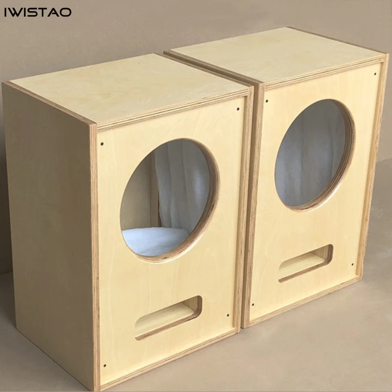 IWISTAO HIFI Full Range Speaker Empty Cabinet 1 pc for 12 Inch Unit Birch Multi-Layer Plywood 18mm Tube Amp DIY | Электроника