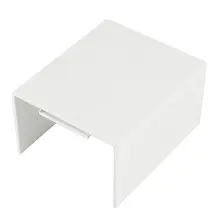 60 мм x 40 мм два способа ПВХ Trunking прямой Соединительный кабель Raceway Joint